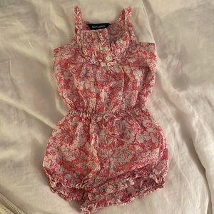 Ralph Lauren children’s cotton floral romper